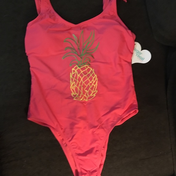 Sugar coast swimsuit pineapple Coral M - Picture 4 of 8